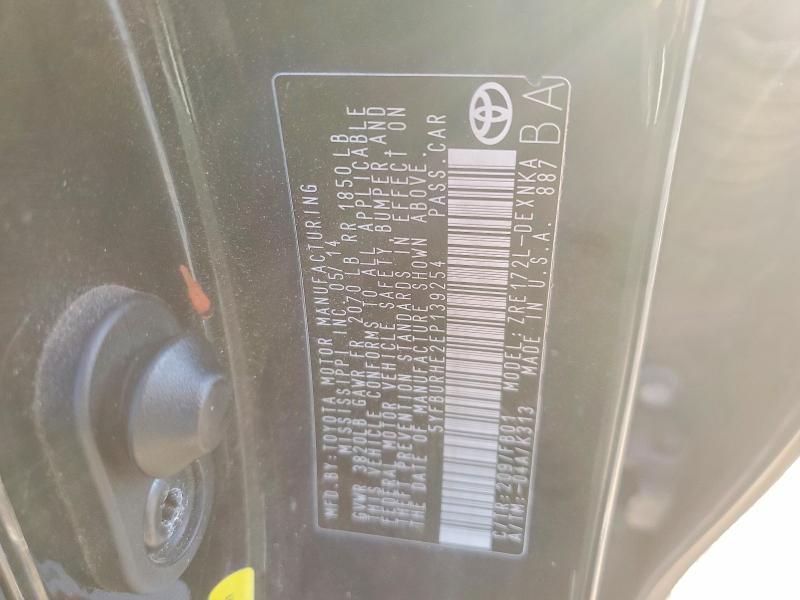 2014 Toyota Corolla l