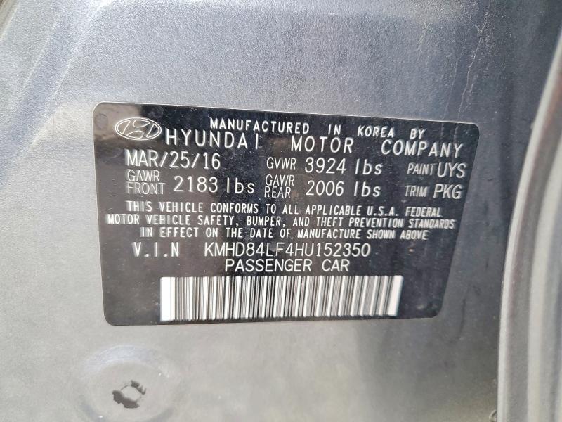 2017 Hyundai Elantra se