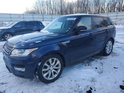 Salvage cars for sale from Copart Davison, MI: 2014 Land Rover Range Rover Sport hse