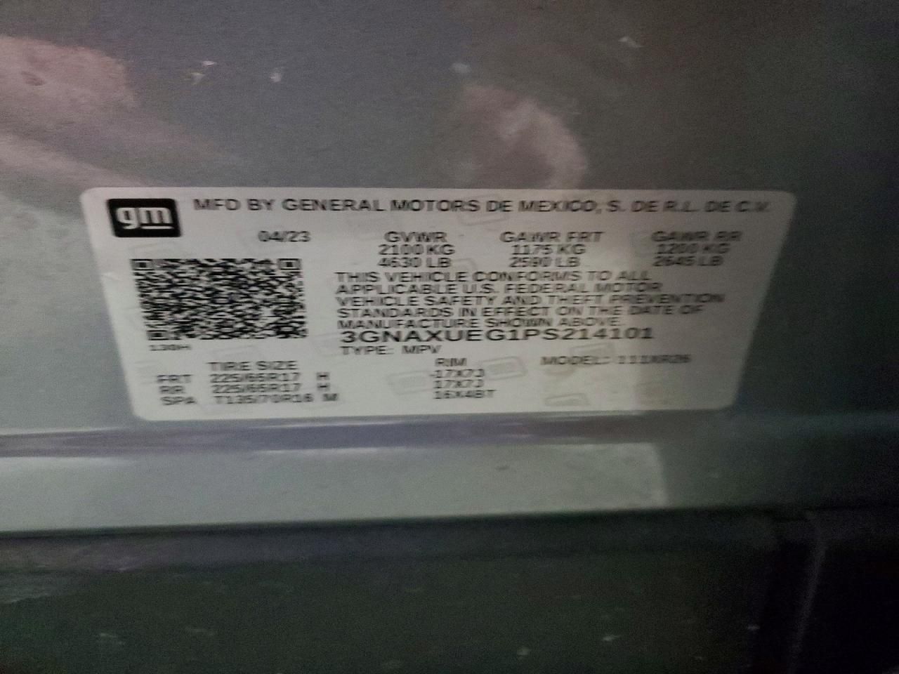 2023 Chevrolet Equinox lt