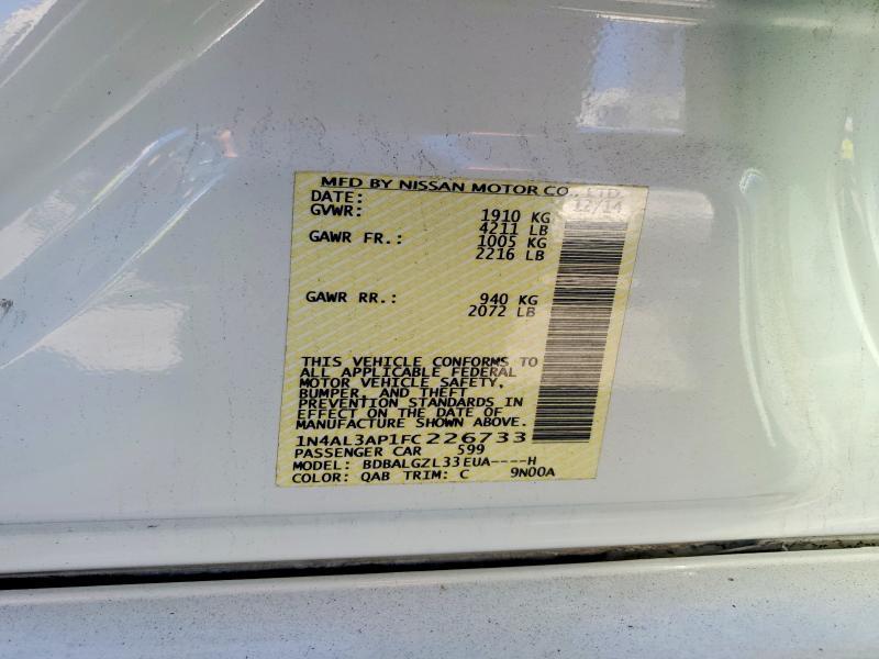2015 Nissan Altima 2.5