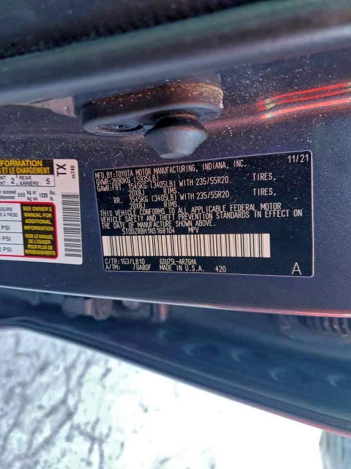 2022 Toyota Highlander Limited