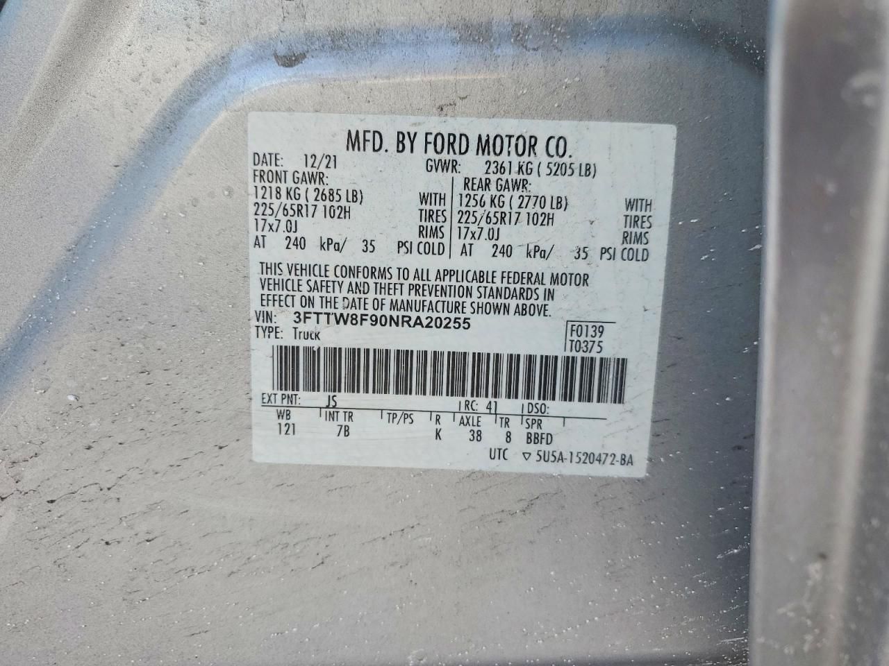 2022 Ford Maverick xl