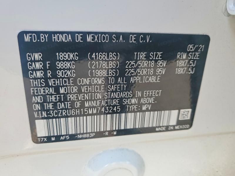 2021 Honda Hr-v Sport