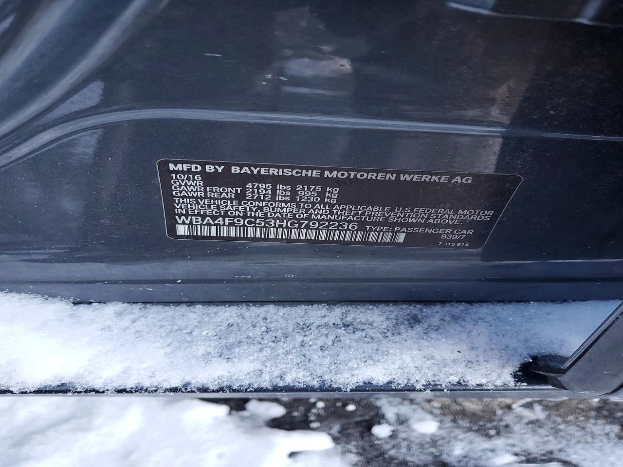 2017 BMW 430xi Gran Coupe