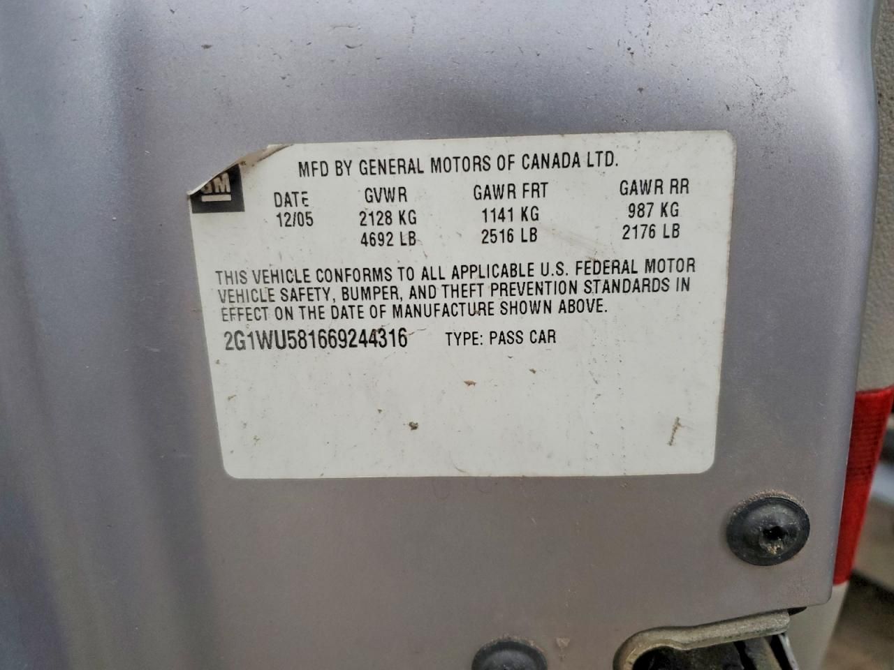 2006 Chevrolet Impala ltz