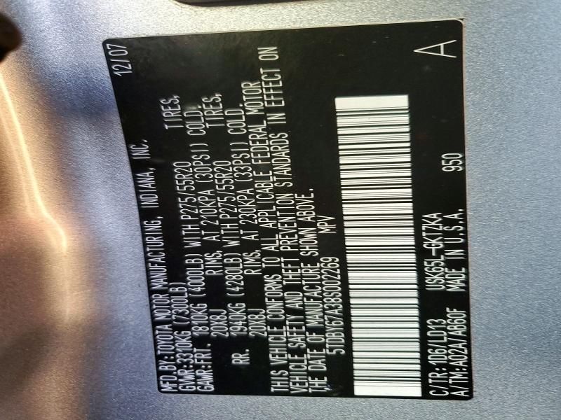 2008 Toyota Sequoia Platinum