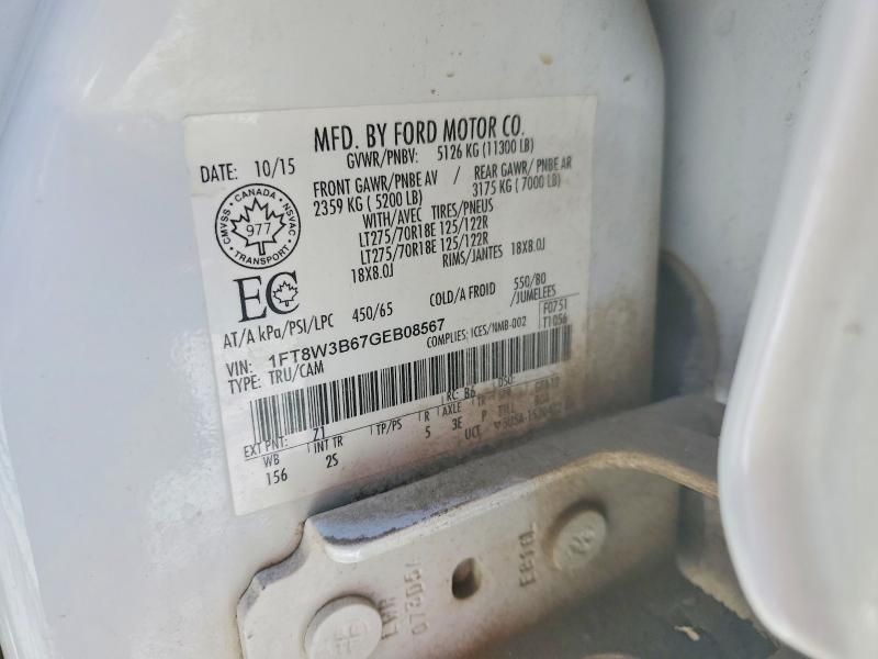 2016 Ford F350 Super Duty