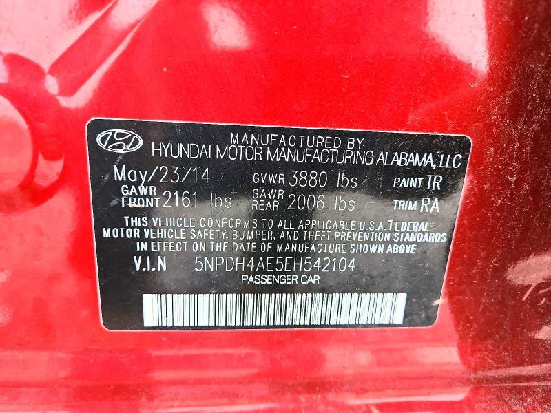 2014 Hyundai Elantra se