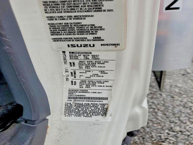 2021 Isuzu Npr hd