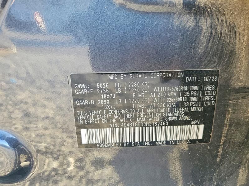 2024 Subaru Outback Touring