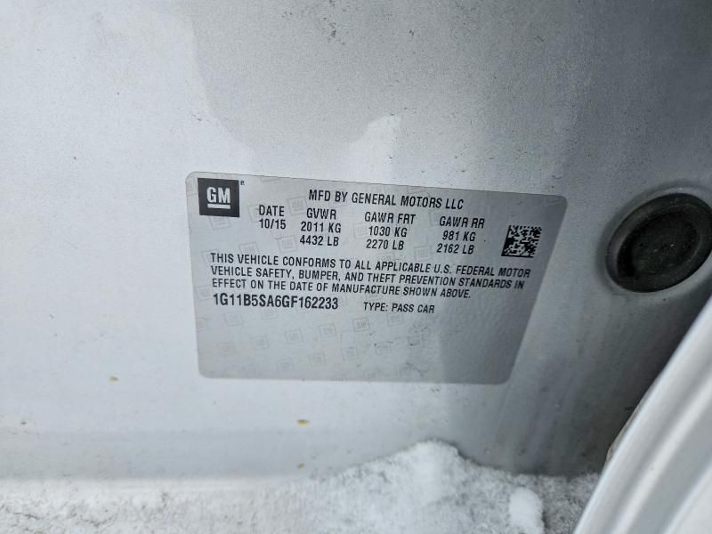 2016 Chevrolet Malibu Limited ls