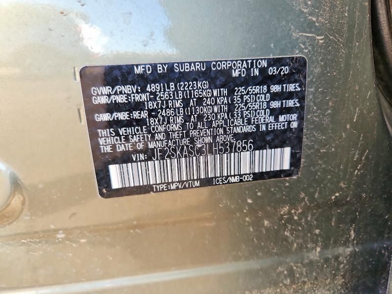 2020 Subaru Forester Limited