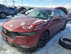 Honda salvage cars for sale: 2025 Honda Accord Touring Hybrid