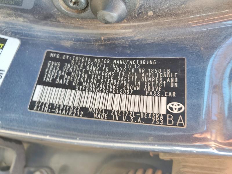 2014 Toyota Corolla l