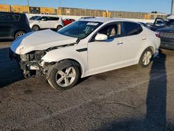 KIA Optima salvage cars for sale: 2015 KIA Optima lx