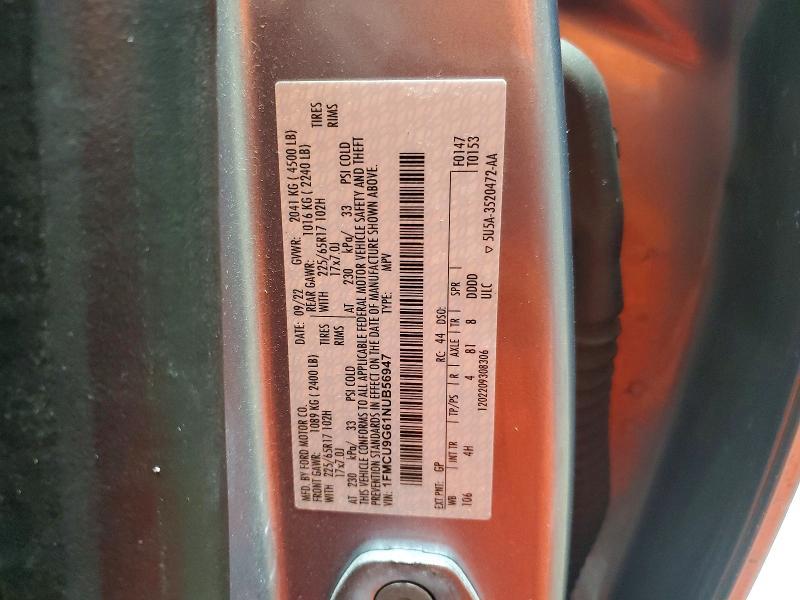 2022 Ford Escape se
