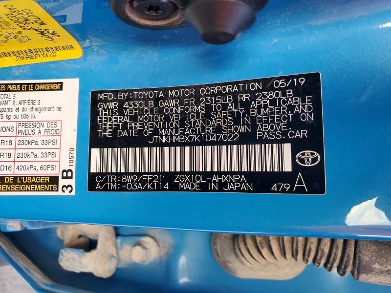 2019 Toyota C-hr xle