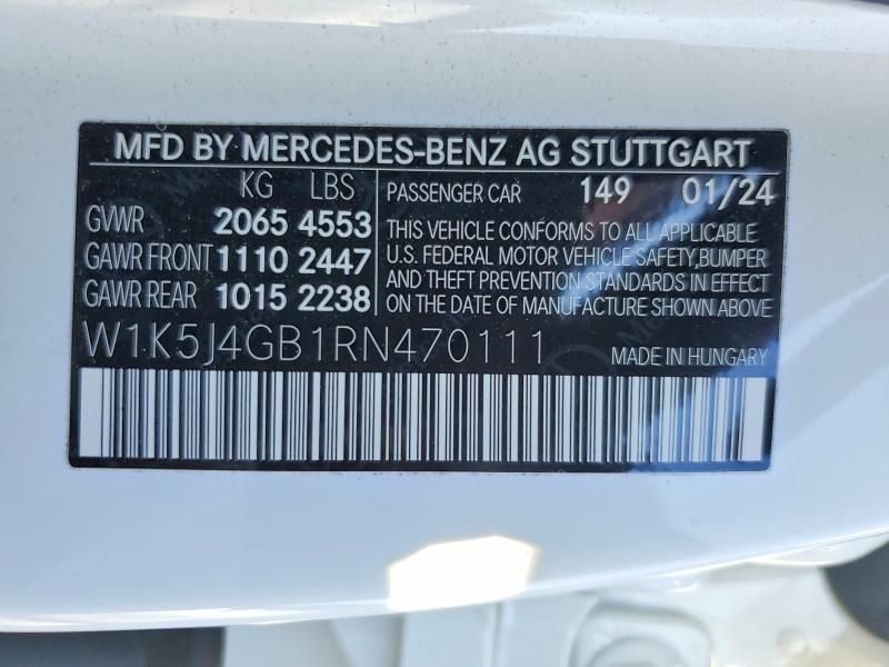 2024 Mercedes-Benz Cla 250