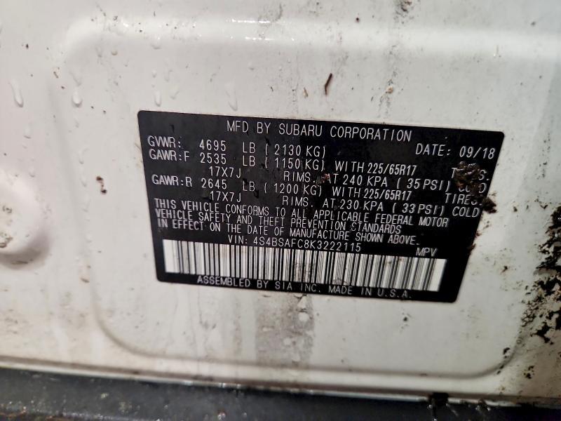 2019 Subaru Outback 2.5i Premium