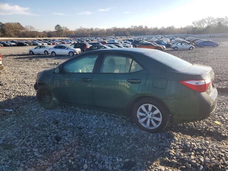 2016 Toyota Corolla l