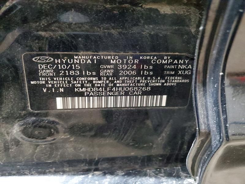 2017 Hyundai Elantra se