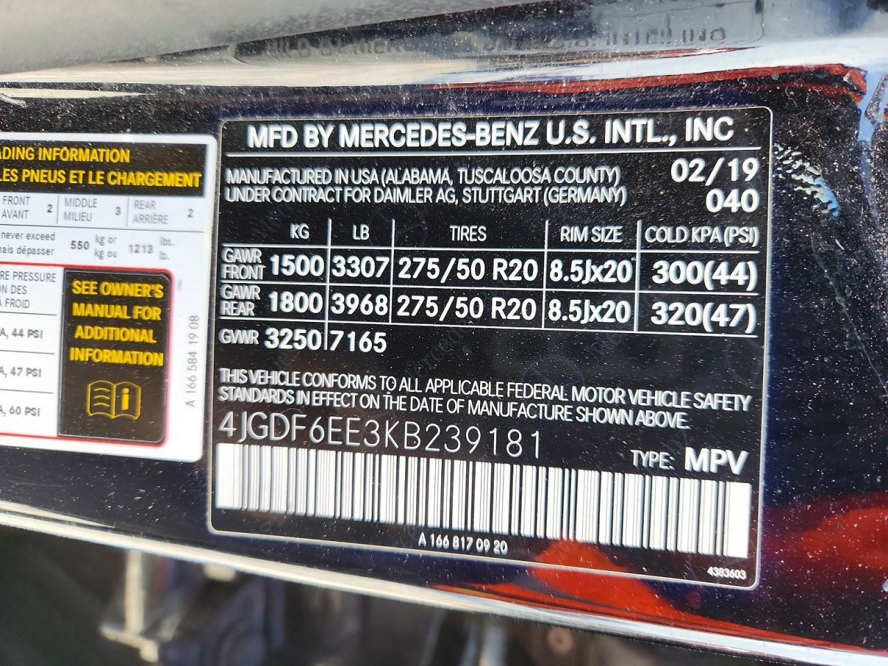 2019 Mercedes-Benz Gls 450 4matic