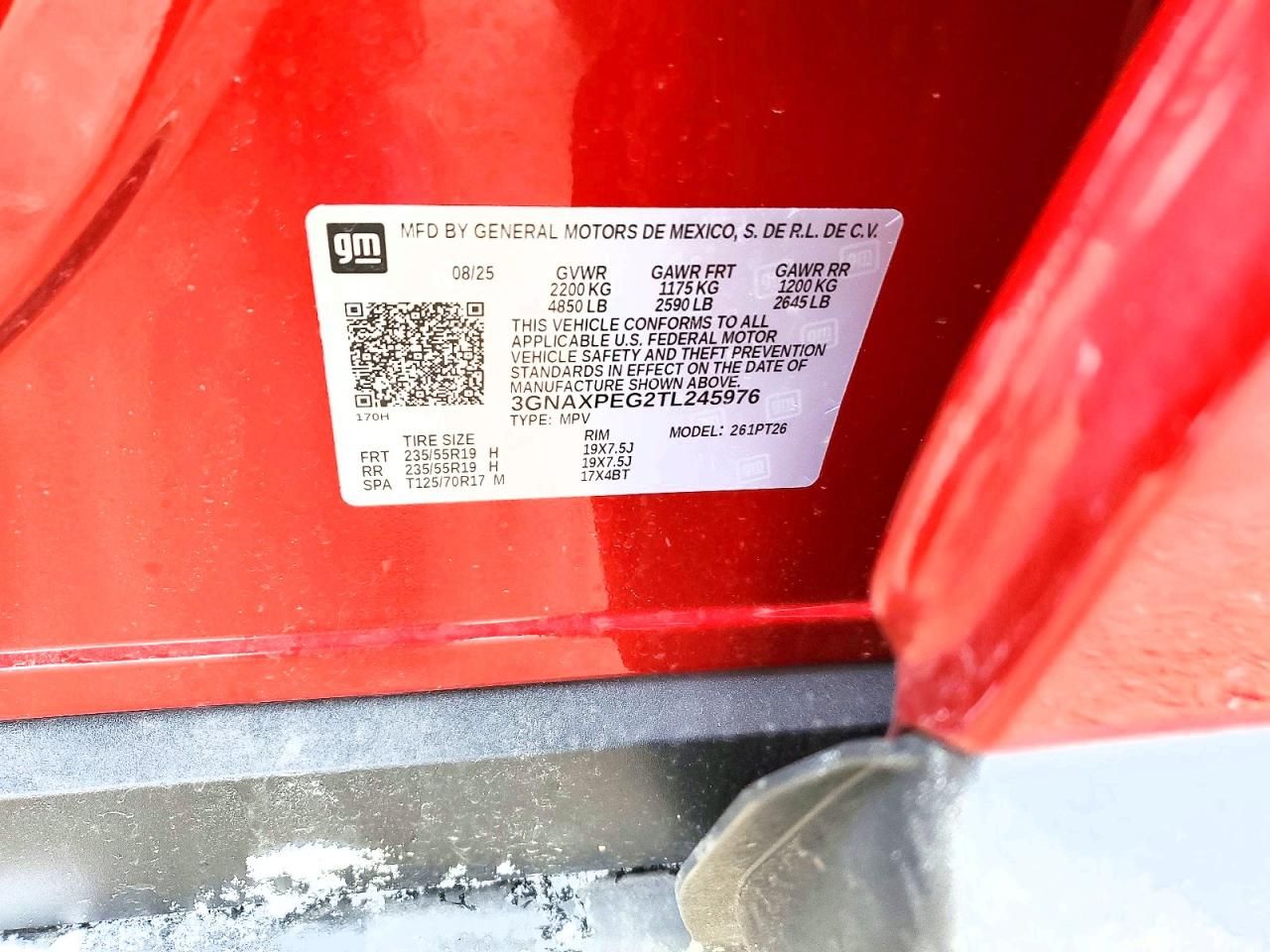 2026 Chevrolet Equinox lt