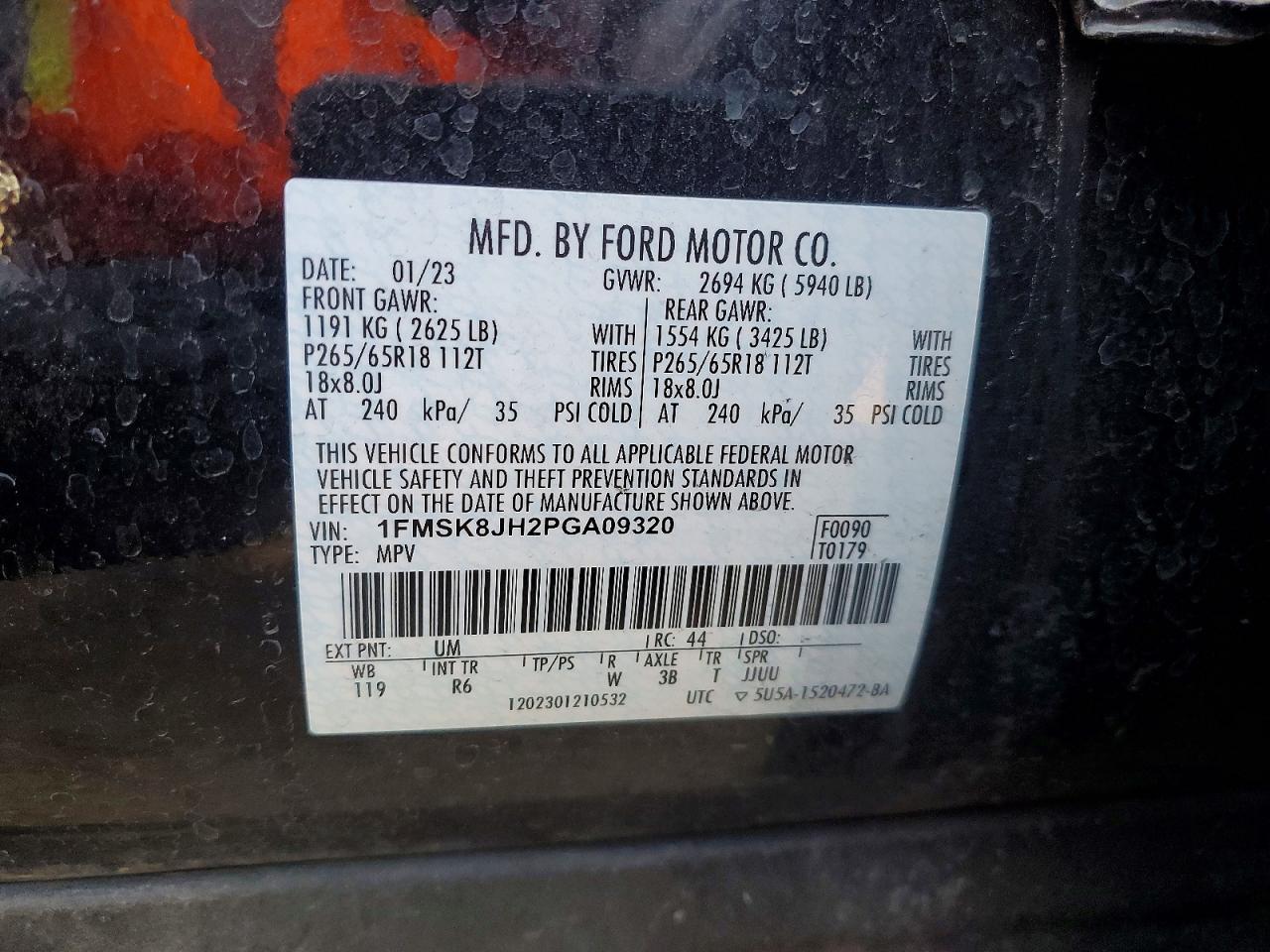 2023 Ford Explorer Timberline