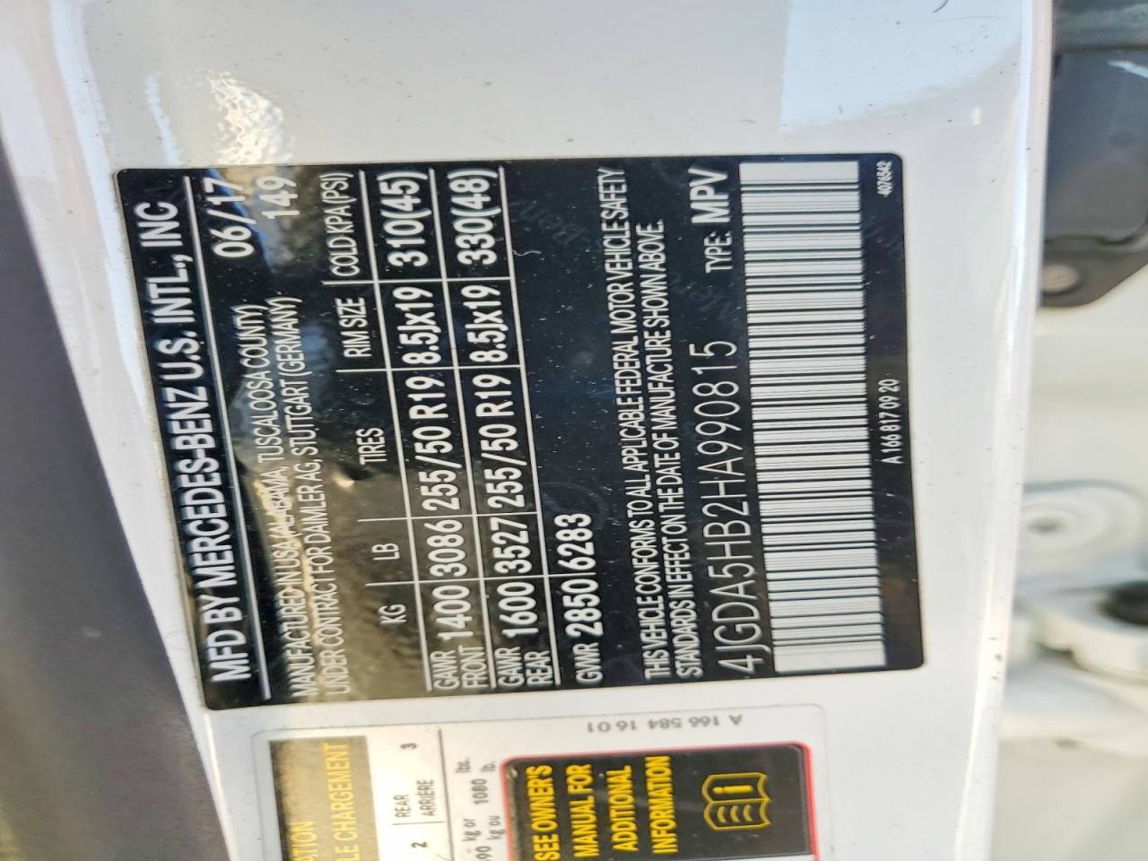 2017 Mercedes-Benz Gle 350 4matic