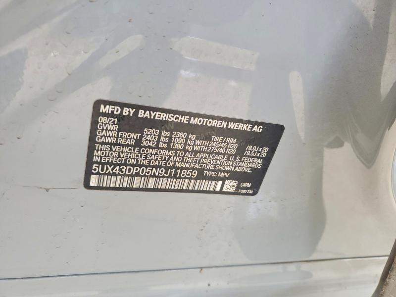 2022 BMW X3 Sdrive30i