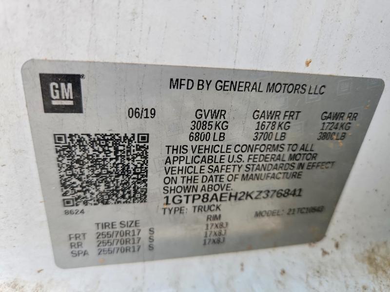2019 GMC Sierra C1500