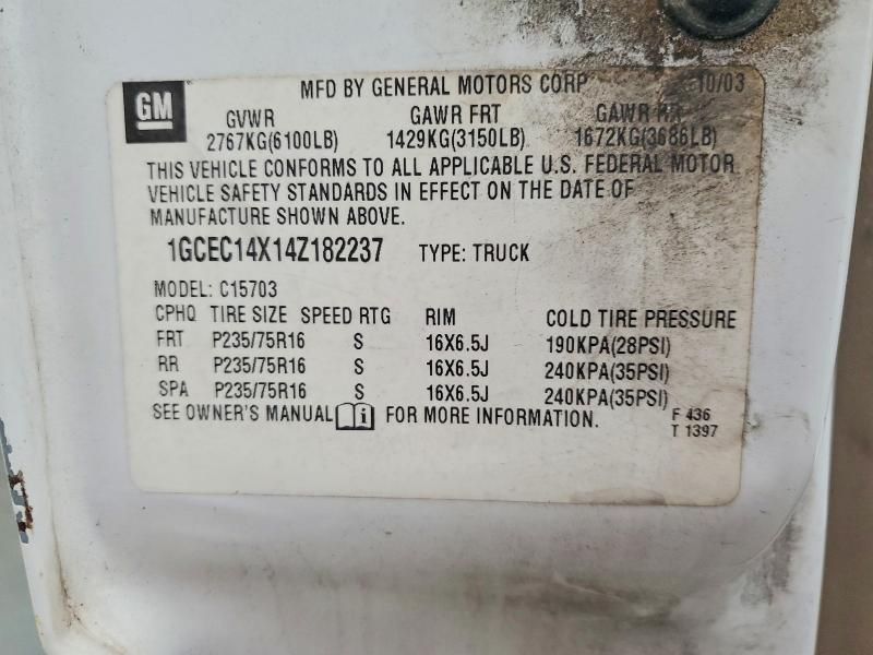 2004 Chevrolet Silverado C1500