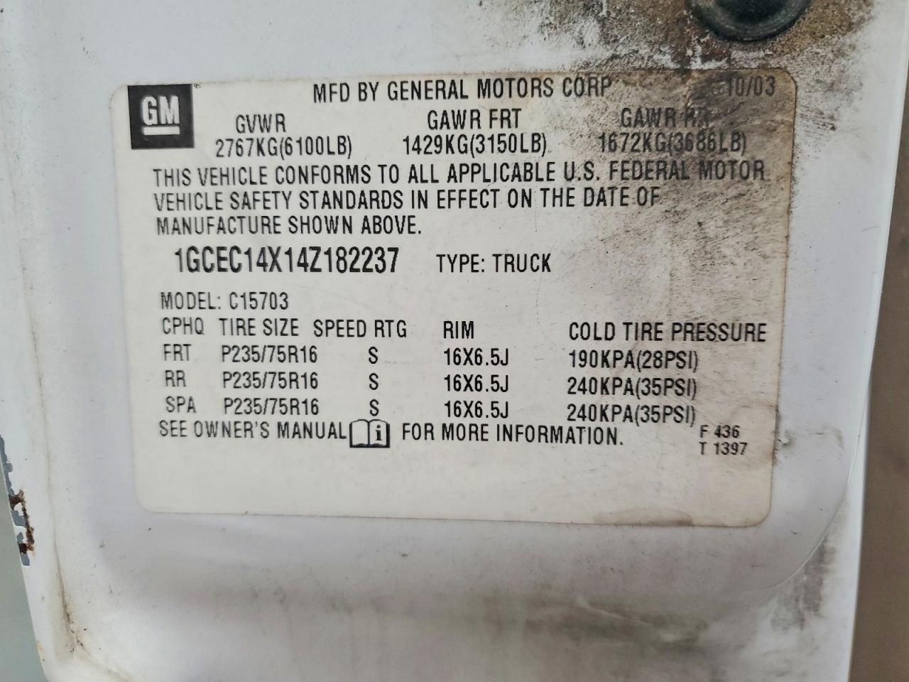 2004 Chevrolet Silverado C1500