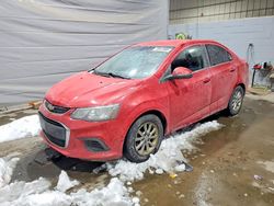 Chevrolet Sonic salvage cars for sale: 2017 Chevrolet Sonic lt