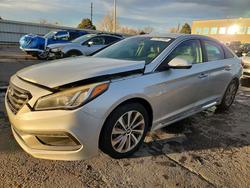 Hyundai salvage cars for sale: 2015 Hyundai Sonata Sport