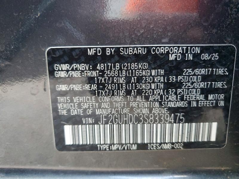 2025 Subaru Crosstrek Premium