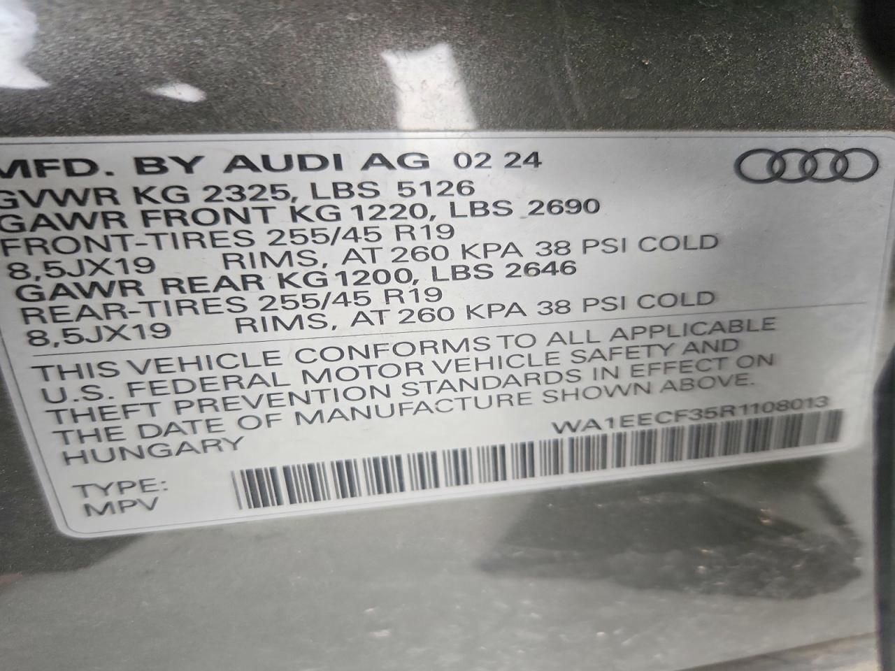 2024 Audi Q3 Premium Plus s Line 45