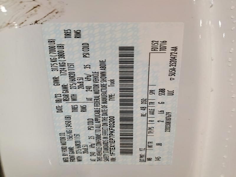 2023 Ford F150 Super cab