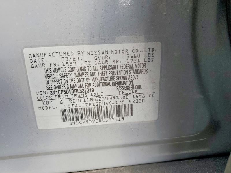 2024 Nissan Kicks sr