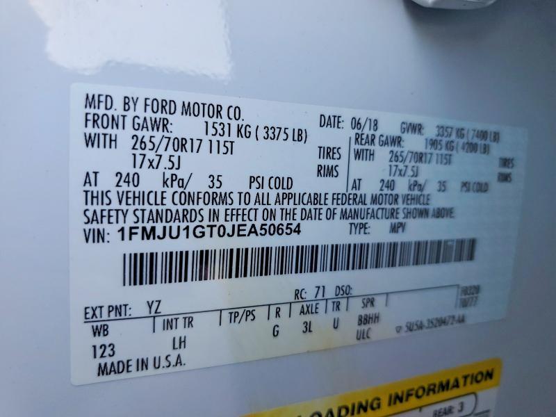 2018 Ford Expedition xl