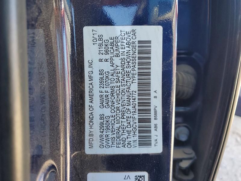 2018 Honda Accord lx