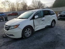 Honda Odyssey salvage cars for sale: 2016 Honda Odyssey se