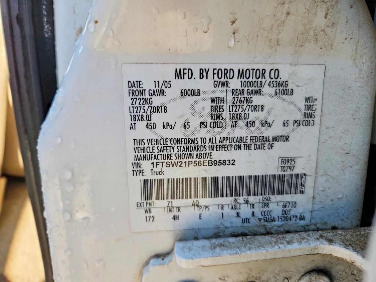 2006 Ford F250 Super Duty