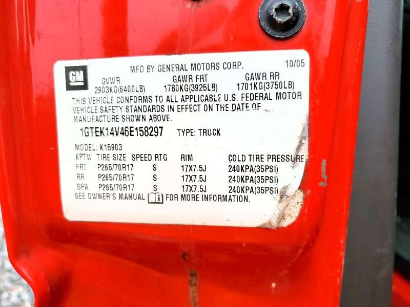 2006 GMC New Sierra K1500