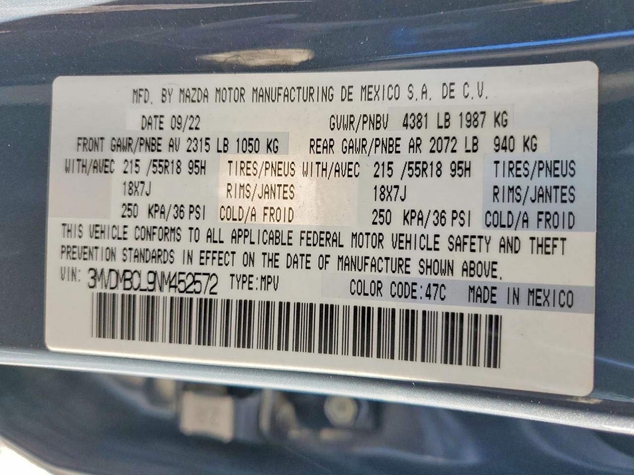 2022 Mazda Cx-30 Preferred