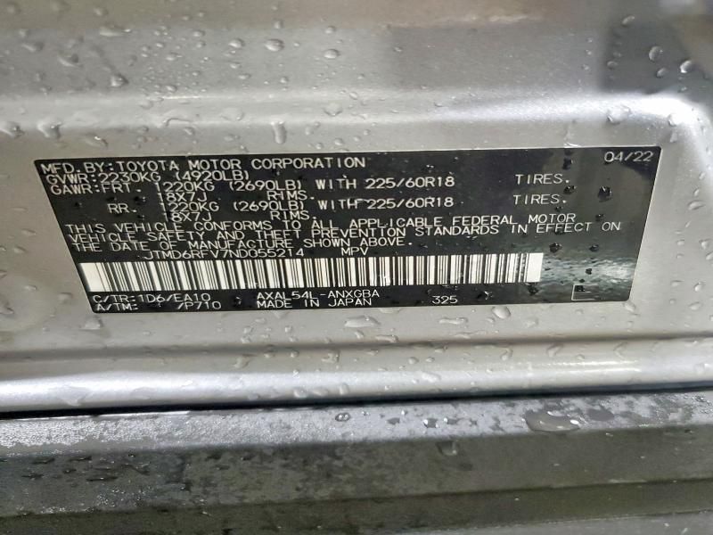 2022 Toyota Rav4 Limited