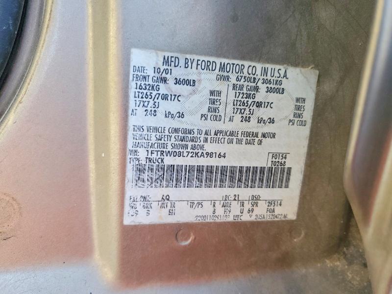 2002 Ford F150 Supercrew