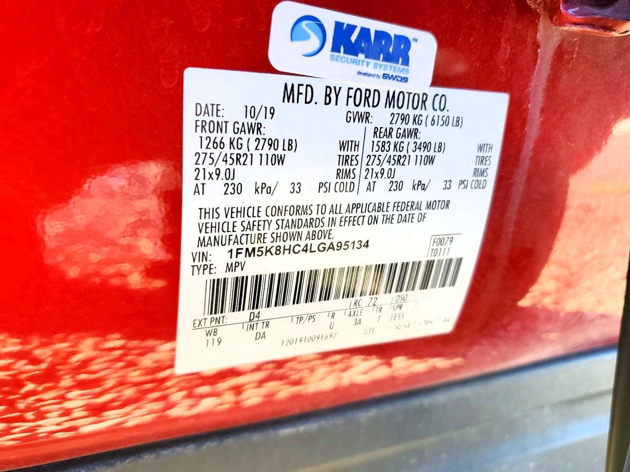 2020 Ford Explorer Platinum