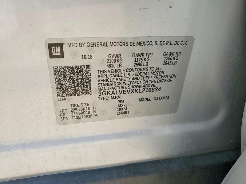 2019 GMC Terrain slt